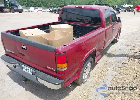 2004 GMC Sierra 1500 Sle z USA, uszkodzony, nr VIN 2GTEC19TX41166617